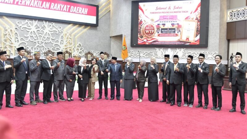 Raih WTP ke-12, DPRD Kalteng Siap Kawal Tindak Lanjut Temuan BPK