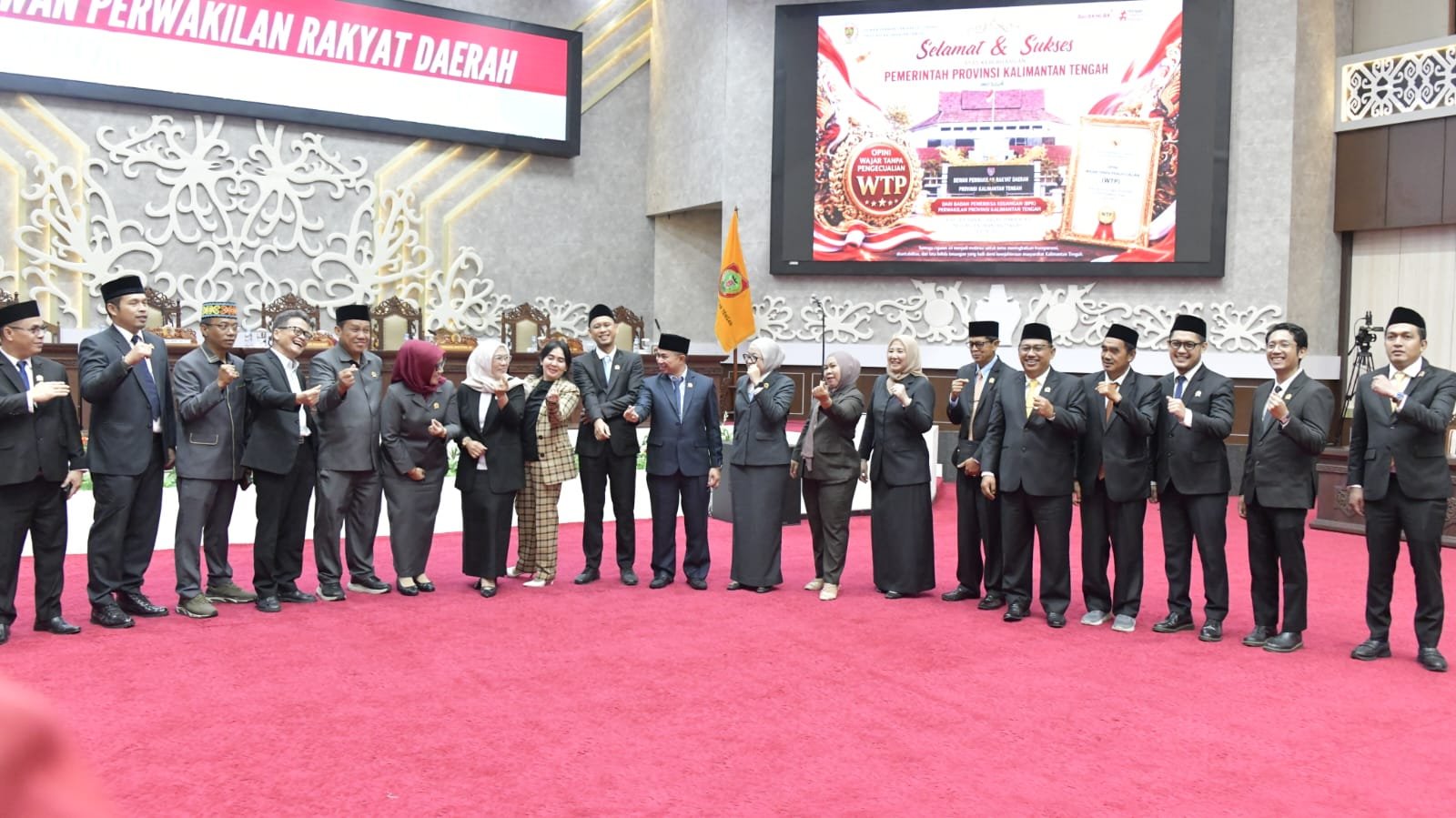 Raih WTP ke-12, DPRD Kalteng Siap Kawal Tindak Lanjut Temuan BPK