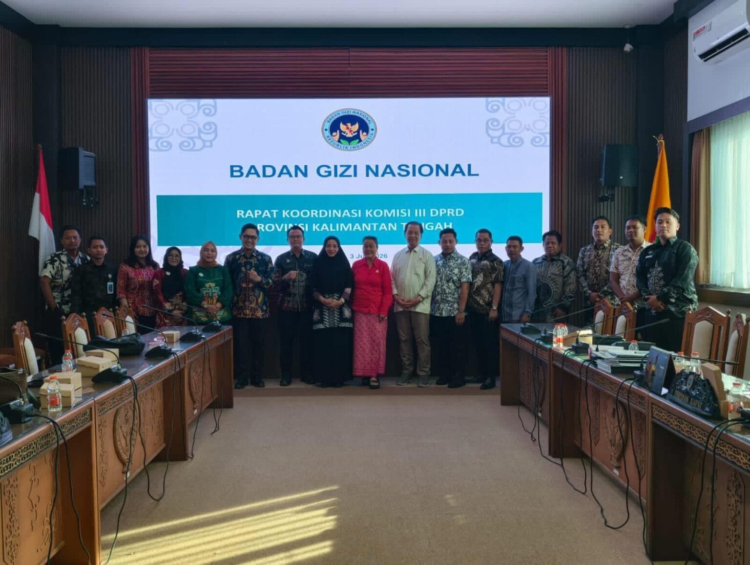 Bentuk Struktur Definitif BGN di Kalteng