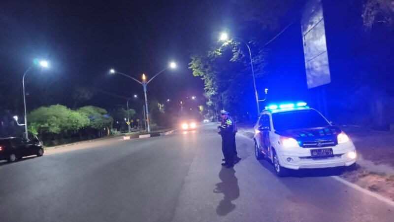 Patroli Malam Digelar, Polresta Palangka Raya Amankan dari Aksi Balapan Liar