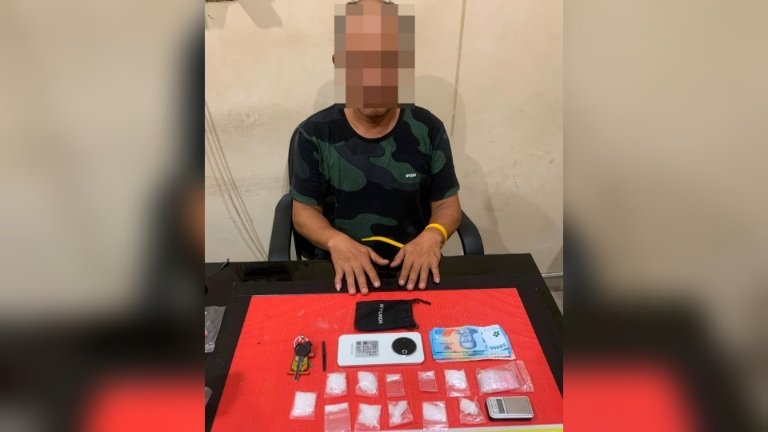 Satresnarkoba Polresta Tangkap Pria Gundul & 39,73 Gram Sabu Siap Edar