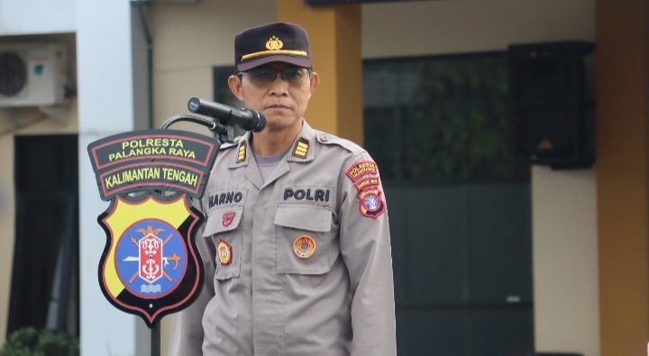 Momen Hari Bhayangkara ke-80, Kabagren Imbau Personel Polresta Palangka Raya Terus Berbenah Diri