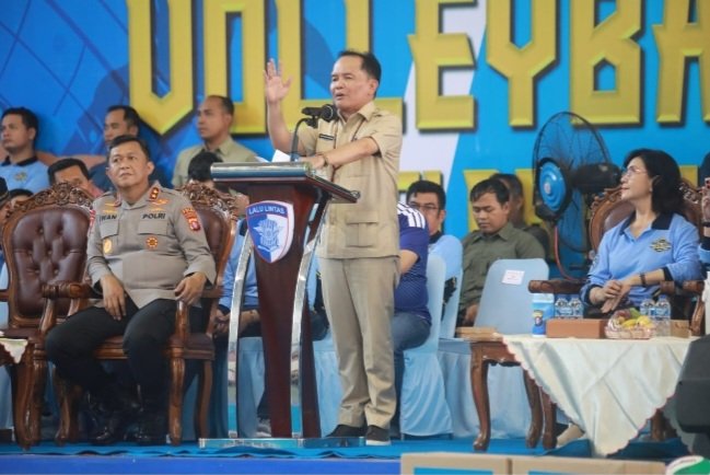Bola Voli Kapolda Cup II 2026, Gubernur Kalteng Dorong Lahirnya Atlet Voli Berprestasi