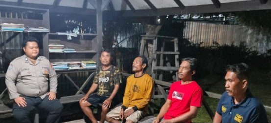 Personel Polsek Rakumpit Ingatkan Warga Waspada Curanmor