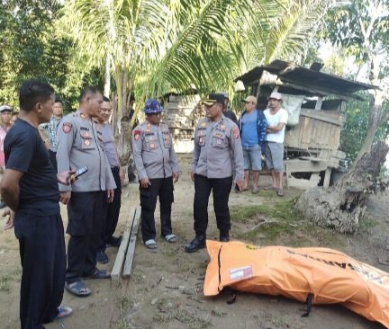 Jenazah Bripda Nopandri Ramadhana Ditemukan Mengapung di Sungai Katingan Desa Tumbang Lahang