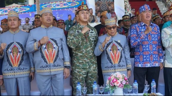 Wujud Sinergi, Dandim 1016/Plk Hadiri Peringatan Hari Jadi Kota Palangka Raya