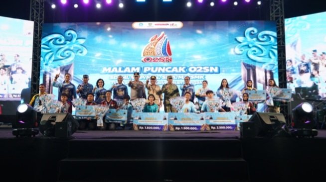 Malam Apresiasi O2SN Tingkat Provinsi, Gubernur: Olahraga Membangun Karakter Generasi Muda