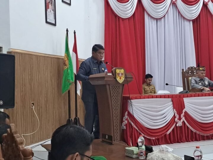 Banggar DPRD Sampaikan Rekomendasi terhadap Raperda APBD 2025