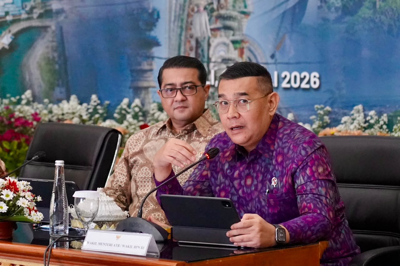 Wamen ATR Dorong Percepatan RDTR Bali untuk Perkuat Arah Pembangunan dan Investasi