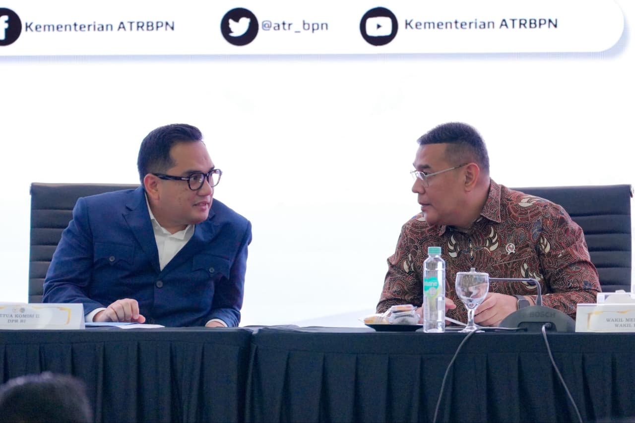 ATR/BPN Gandeng Komisi II DPR Matangkan RUU Administrasi Pertanahan
