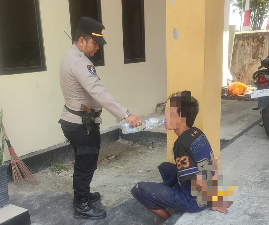 Respon Cepat Layanan 110, ODGJ Bawa Senjata Tajam Diamankan