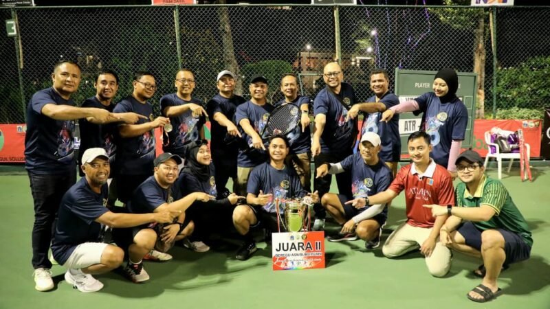 Debut di Turnamen Piala Gubernur DKI, Tim Tenis ATR/BPN Raih Juara II