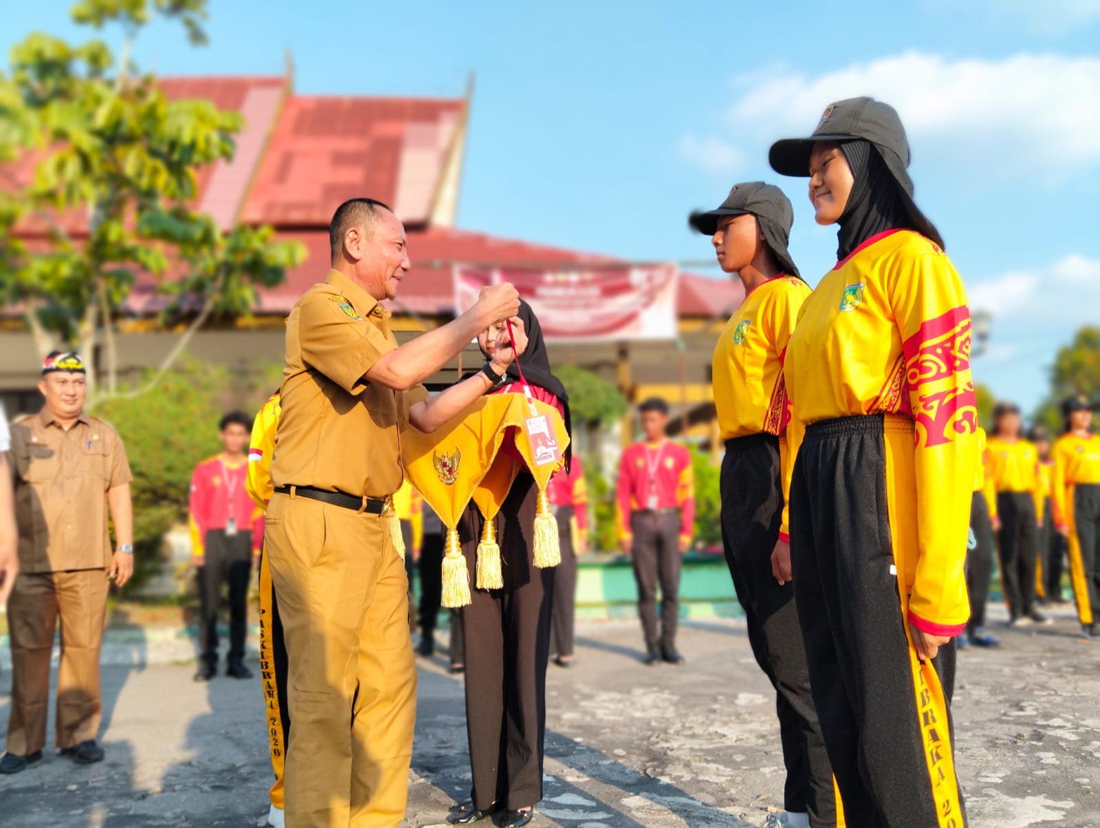 32 Calon Paskibraka Kota Palangka Raya Mulai Jalani Diklat