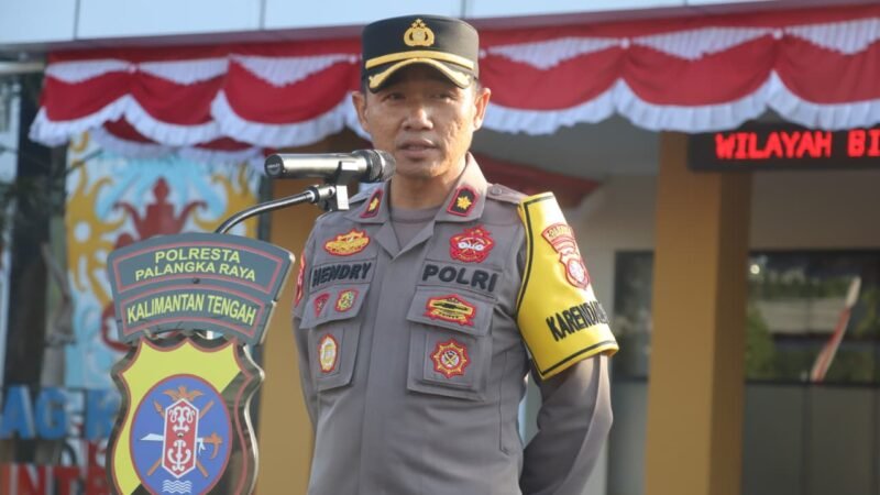 Kabagops Polresta Palangka Raya Tekankan Optimalisasi Penanggulangan Karhutla