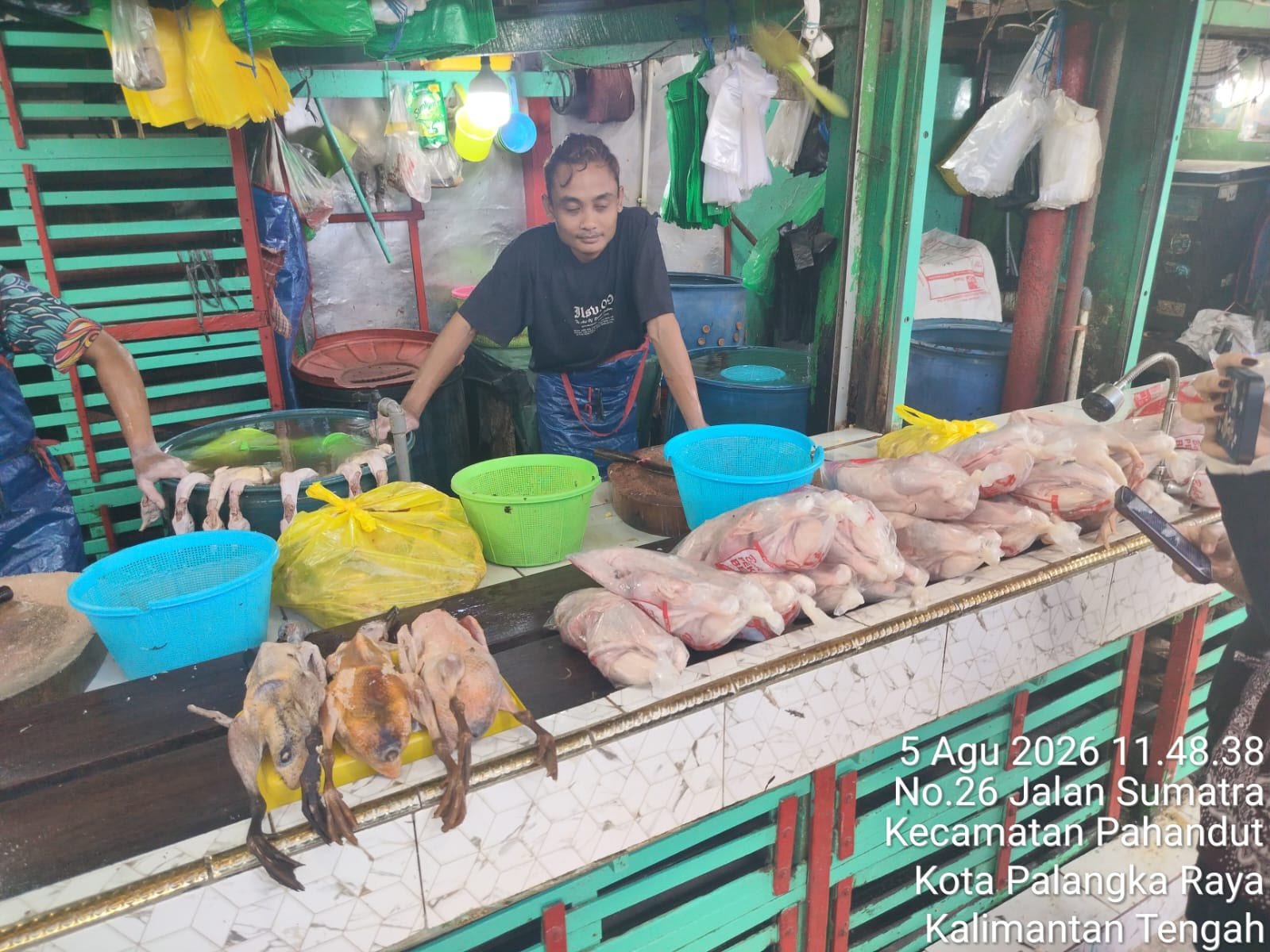 Kemarau Panjang Picu Lonjakan Harga Sayur dan Daging di Palangka Raya
