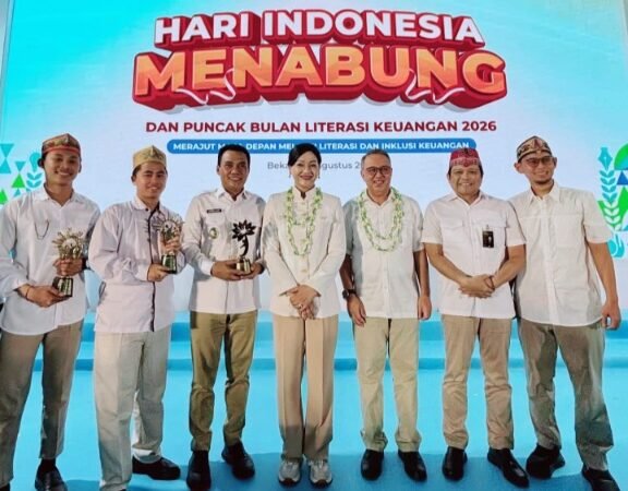 Kalteng Raih Penghargaan Financial Literacy Award & Kejar Award Hari Indonesia Menabung 2026
