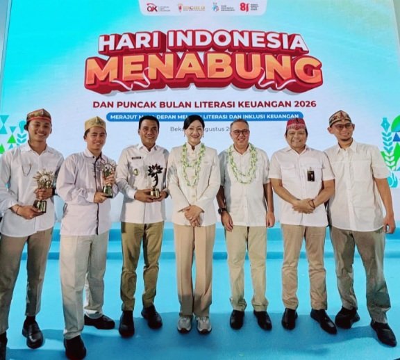 Kalteng Raih Penghargaan Financial Literacy Award & Kejar Award Hari Indonesia Menabung 2026