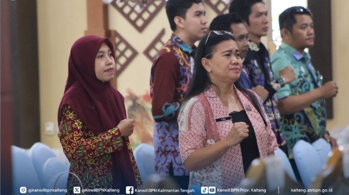 Evaluasi Ombudsman 2026, ATR/BPN Kalteng Dorong Pelayanan Publik yang Transparan dan Berintegritas