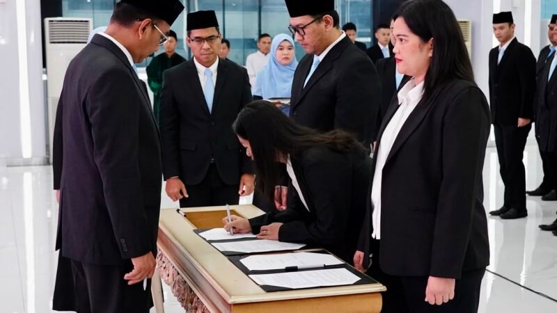 1.361 Pejabat ATR/BPN Dilantik, Sekjen Minta Jadi Penggerak Perubahan