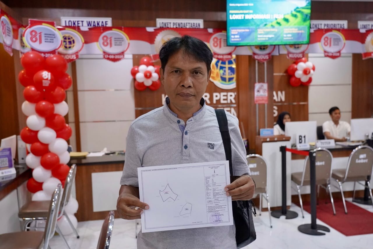 Layanan Pengukuran Terjadwal BPN, Warga Kudus Tak Perlu Lagi Menunggu Kepastian