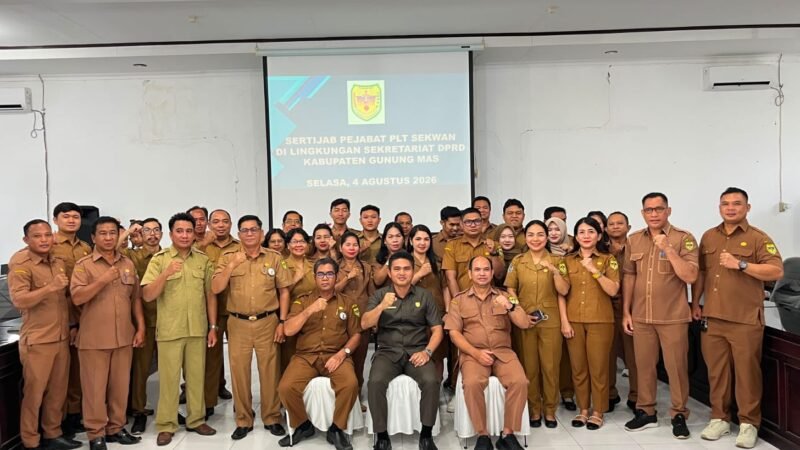 Ketua DPRD Gumas Minta Sekretariat DPRD Perkuat Profesionalisme dan Integritas