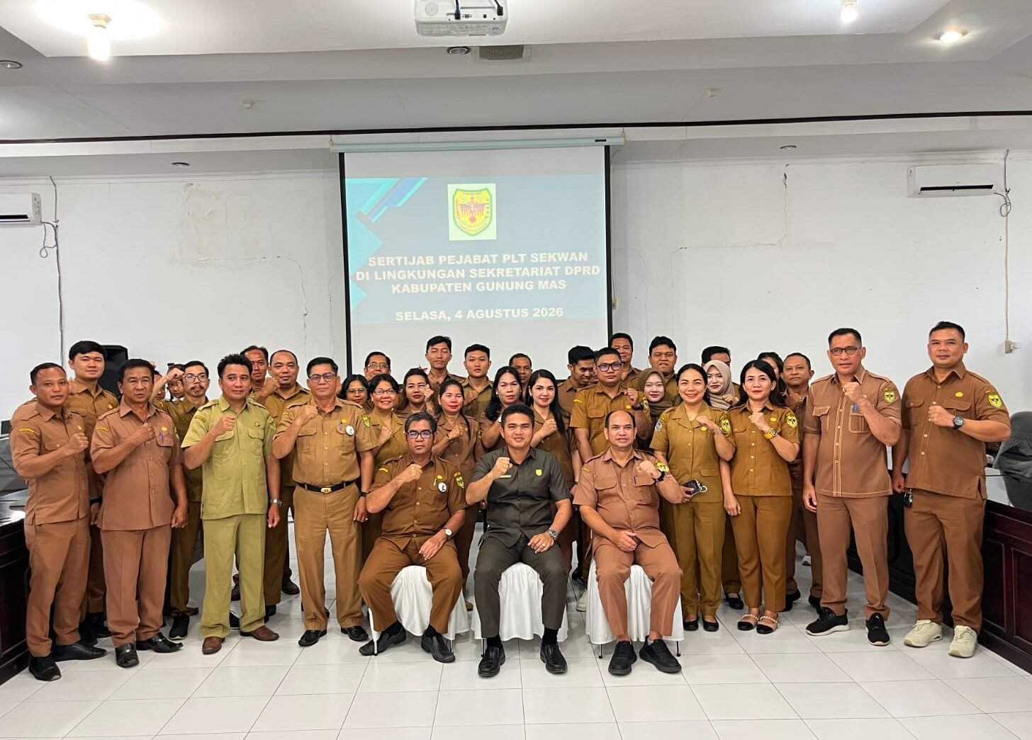 Ketua DPRD Gumas Minta Sekretariat DPRD Perkuat Profesionalisme dan Integritas