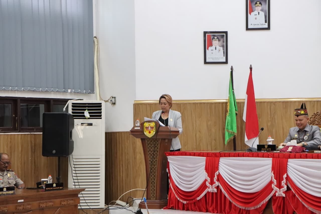 Banggar DPRD Sampaikan Laporan Hasil Pembahasan KUA-PPAS 2027 dan KUPA-PPAS Perubahan 2026