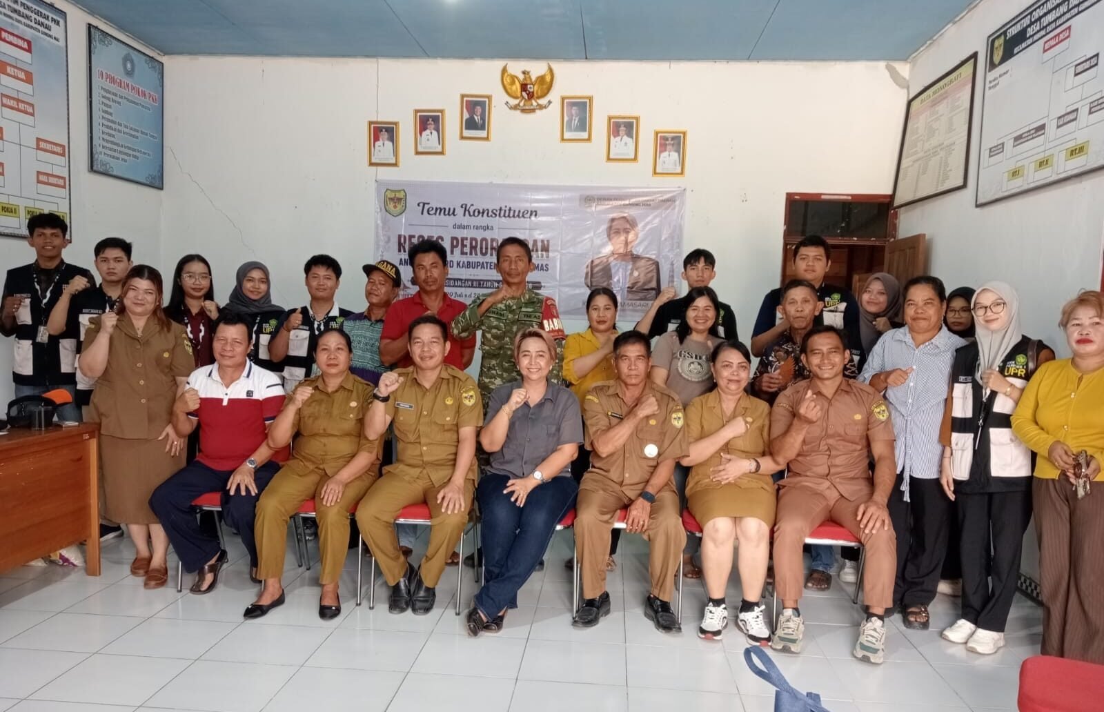 DPRD Gumas Serap Aspirasi Warga Tumbang Danau, Air Bersih Pustu Jadi Sorotan