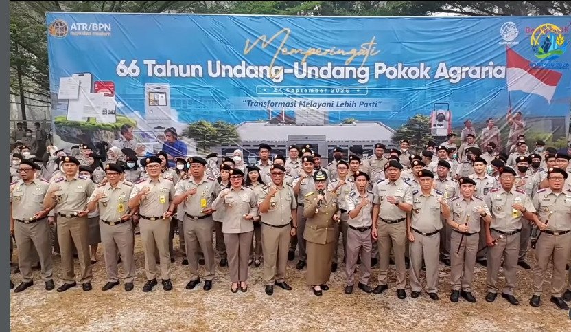 HANTARU 2026, BPN Kalteng Perkuat Komitmen Pelayanan Pertanahan