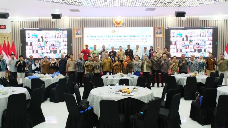 ATR/BPN Percepat Sertipikasi 3 Juta Bidang Tanah untuk MBR, Ditargetkan Rampung 2027﻿