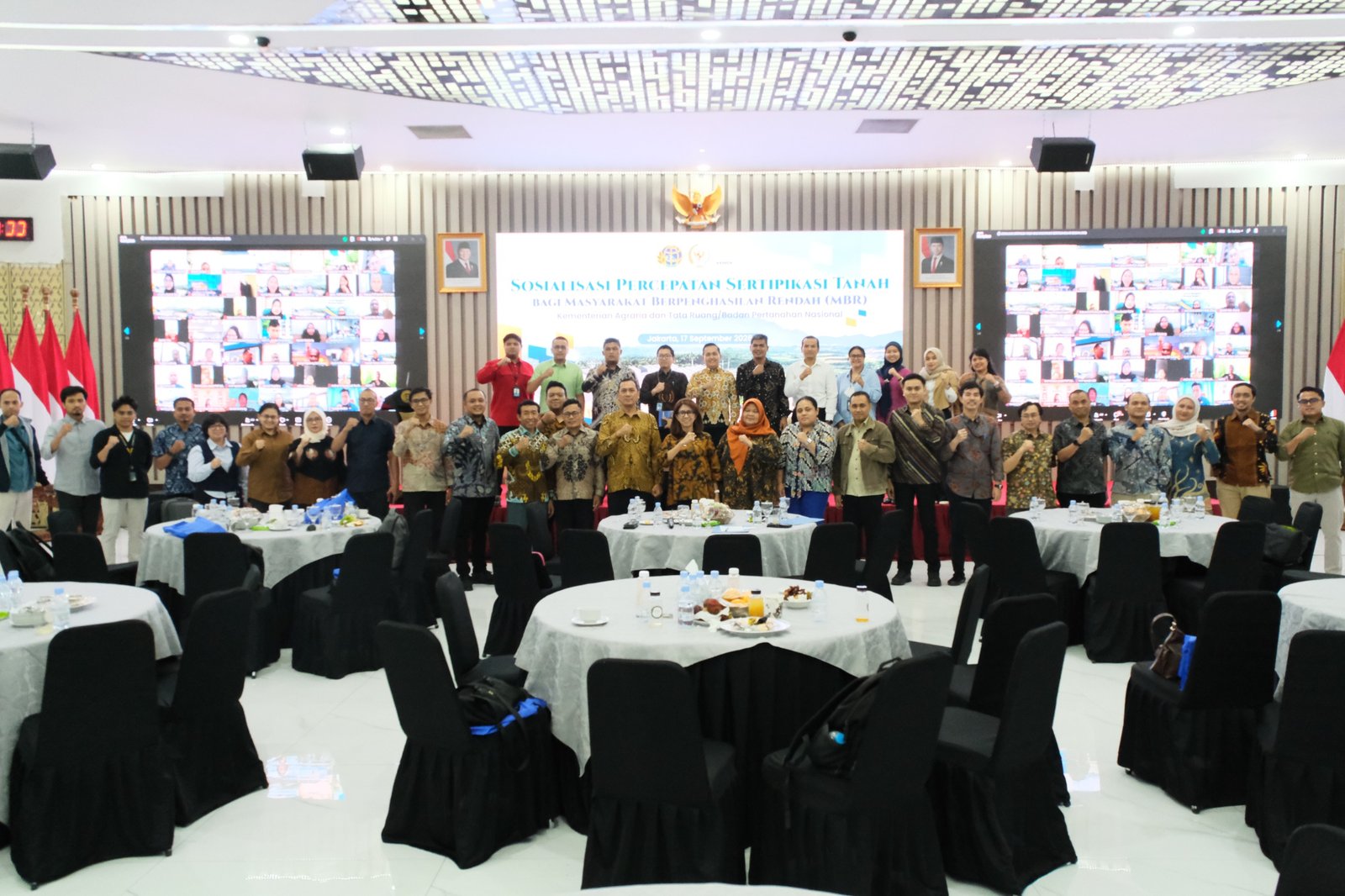 ATR/BPN Percepat Sertipikasi 3 Juta Bidang Tanah untuk MBR, Ditargetkan Rampung 2027﻿