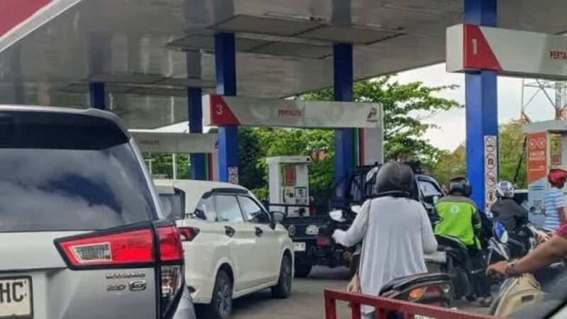 Pasokan BBM Palangka Raya Aman, Antrean di SPBU Berangsur Normal