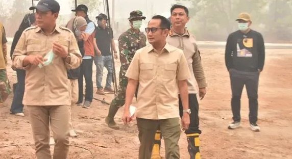 Fairid Pastikan Pemadaman Karhutla Tak Kendor