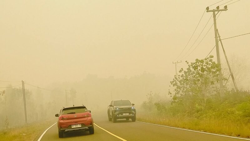 Palangka Raya Dikepung Asap Berbahaya, Hujan Diprediksi Akhir Oktober