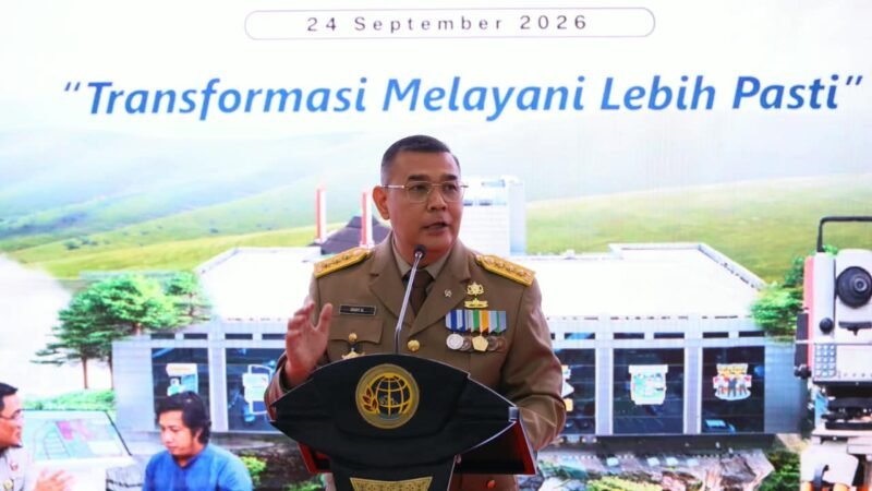 Wamen Ossy Dorong Transformasi ATR/BPN: Layanan Harus Makin Pasti untuk Masyarakat