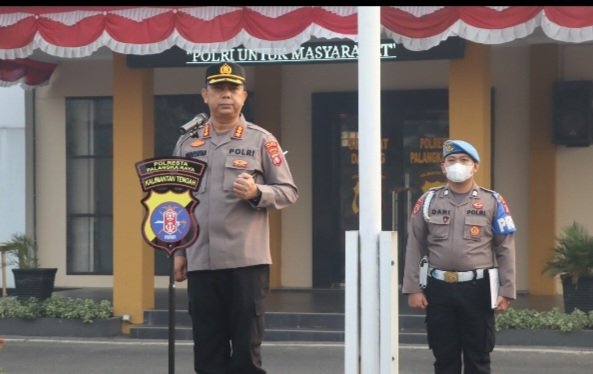 Commander Wish, Kapolresta Palangka Raya Ingatkan Personel Akan Tupoksi & Soliditas