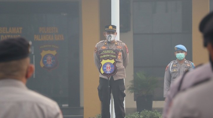 Kabag SDM Polresta Palangka Raya Ingatkan Personel Tetap Jaga Kesehatan & Kedisiplinan