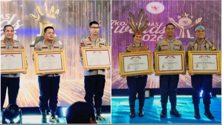 Toreh Prestasi Membanggakan, Polda Kalteng Raih 4 Penghargaan Kompolnas Award 2026