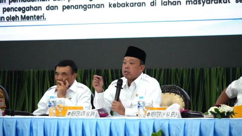 Nusron Ancam Cabut HGU Perusahaan yang Lahannya Terbakar