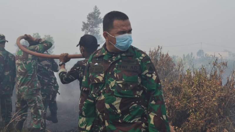Satgas Karhutla Taba Kalasa Diperiksa Kesehatannya, 106 Personel Dikerahkan