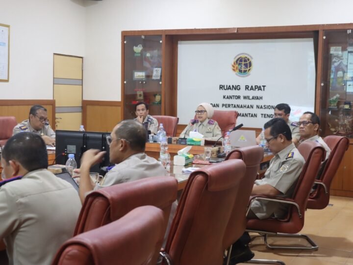 BPN Kalteng Perkuat Layanan Pertanahan, Dorong Penyelesaian Tunggakan PTSL 2017﻿
