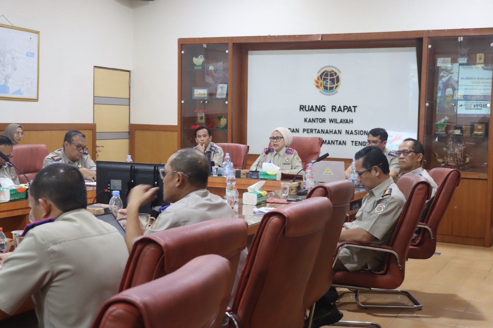 BPN Kalteng Perkuat Layanan Pertanahan, Dorong Penyelesaian Tunggakan PTSL 2017﻿
