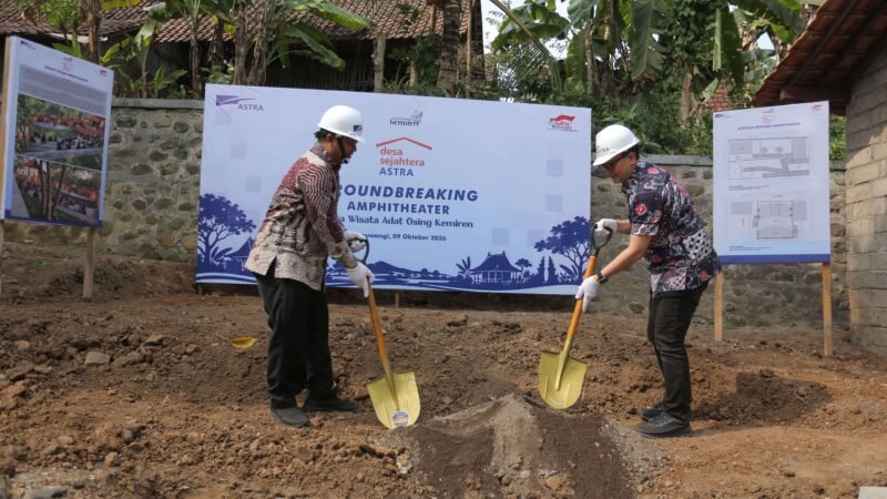 Astra Bangun Amphitheater untuk Wisata Budaya Osing