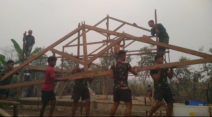 Pra TMMD, Kodim 1016/Plk Mulai Rehab Rumah Tidak Layak Huni