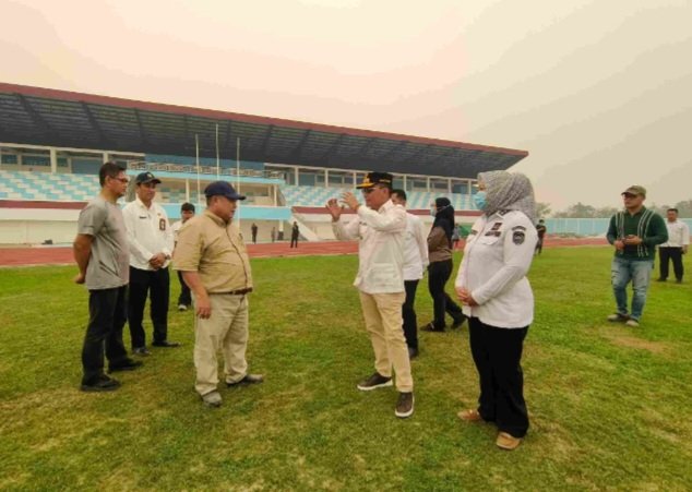 Gubernur Kalteng Tinjau Venue Porprov XIII, Pelaksanaan Ditargetkan November 2026