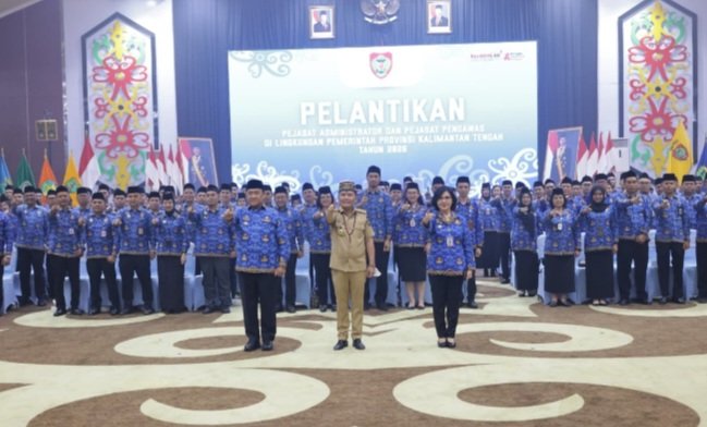 Gubernur Agustiar Minta 234 Pejabat Baru Bekerja Profesional & Berintegritas