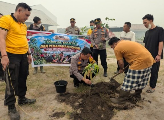 Kapolresta Palangka Raya Dukung ‘Green Policing’ Gerakan Lestarikan Lingkungan