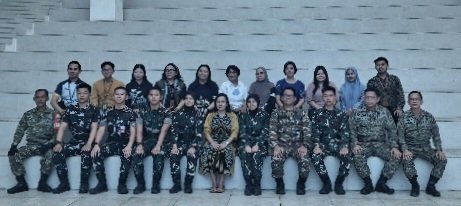 Kasdim 1016/Plk Hadiri Pelepasan Mahasiswa Kadet UNHAN RI