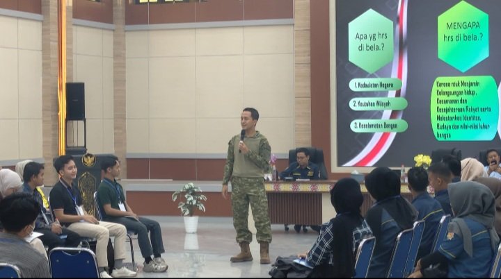 Tanamkan Wawasan Kebangsaan, Dandim 1016/Plk Ajak Pemuda Perkuat Karakter & Bela Negara