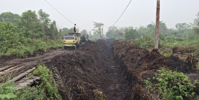 Cepat Bermanfaat bagi Warga, Satgas TMMD Kodim 1016/Plk Kebut Pembangunan Drainase